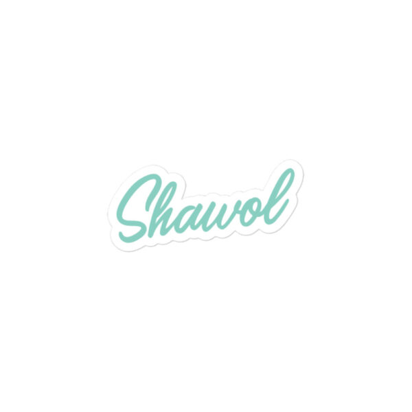 Shawol Script Bubble-Free Stickers