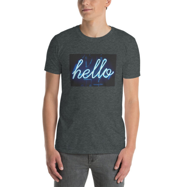Hello Short-Sleeve Unisex T-Shirt - Image 4