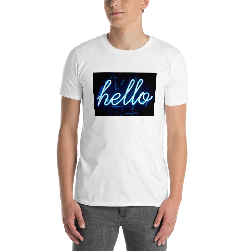 Hello Short-Sleeve Unisex T-Shirt Hello Short-Sleeve Unisex T-Shirt